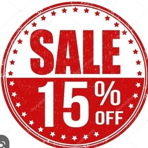 15% Off entire Closet